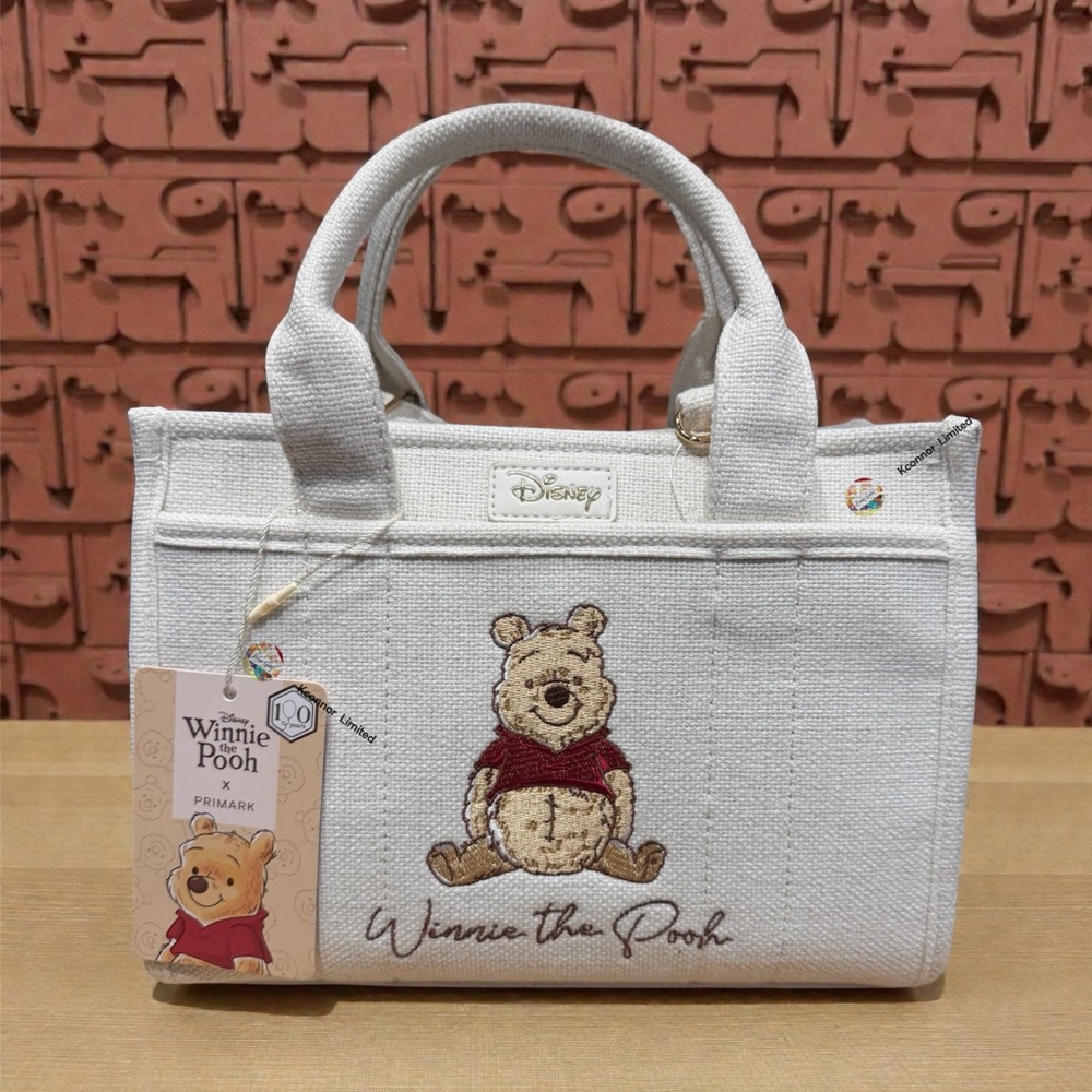 Disney Winnie the Pooh White Tote Bag